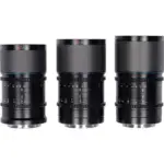 SIRUI OBIETTIVO KIT SATURN 35MM 50MM 75MM 1.6X ANAMORFICO CARBON FIBER FF NEUTRAL FLARE EMOUNT