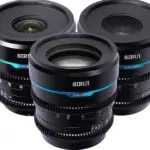 SIRUI OBIETTIVO 24MM 3555MM T1.2 S35 NIGHTWALKER MANUAL FOCUS CINE LENS BUNDLE M4/3 MOUNT BLACK