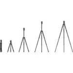 SIRUI TREPPIEDE PER VIDEO L224F IN CARBONIO CON FLIP LOCK RAPIDO E TESTA KV5