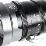 SIRUI IRONSTAR T1.9 1.5X ANAMORPHIC FULL FRAME CINE LENSES 35MMBLUE FLARE INTERCHANGEABLE PL/EF MOUNT