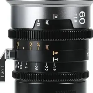 SIRUI IRONSTAR T1.9 1.5X ANAMORPHIC FULL FRAME CINE LENSES 60MM NEUTRAL FLARE INTERCHANGEABLE PL/EF MOUNT