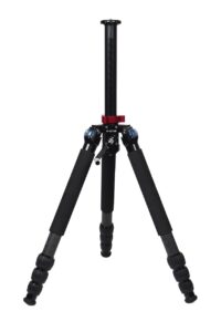 Treppiede in carbonio R4214E con asta centrale a cremagliera