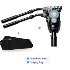 SIRUI TESTA VIDEO FLUIDA SVH15 ALLUMINIO