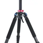 Treppiede in carbonio R4214E con asta centrale a cremagliera