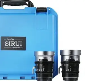 Set IronStar t/1.9 1.5X Anamorphic Full Frame Cine 35mm45mm60mm Blue Flare EF/PL