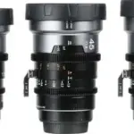 Set IronStar t/1.9 1.5X Anamorphic Full Frame Cine 35mm45mm60mm Blue Flare EF/PL