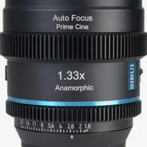 Obiettivo 40mm T1.8 1.33X S35 AF Lente Anamorfica L Mount Neutral Flare