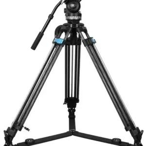 TREPPIEDE SQ75 VIDEO CON TESTA FLUIDA VHS10 SEMISFERA 75MM