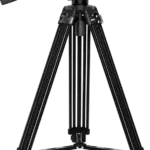 ELVT01 TREPPIEDE BROADCAST CON TESTA VIDEO SU BASE LIVELLANTE 75MM