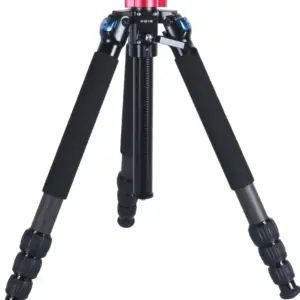 Treppiede in carbonio R4214E con asta centrale a cremagliera