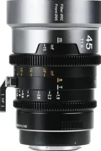IronStar 45mm t/1.9 1.5X Anamorphic Full Frame Cine Blue Flare EF/PL