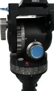 TESTA VIDEO VHS10 CON SEMISFERA DA 75MM FLUIDA PROFESSIONALE