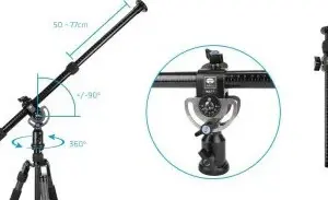 SIRUI HA77 Braccio orizzontale per Macro