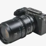 SIRUI ASTRA 75MM T1.8 SONY EMOUNT BLUE FLARE 1.33X FULL FRAME AUTO FOCUS ANAMORPHIC CINE LENS