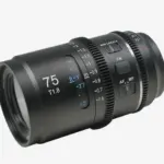 ASTRA 75MM T1.8 NIKON ZMOUNT BLUE FLARE 1.33X FULL FRAME AUTO FOCUS ANAMORPHIC CINE LENS