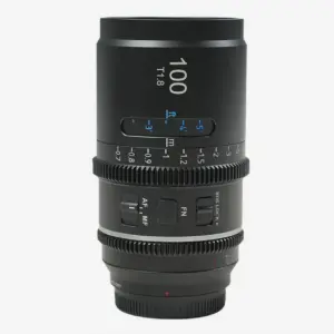 SIRUI ASTRA 100MM T1.8 PANASONIC LMOUNT BLUE FLARE 1.33X FULL FRAME AUTO FOCUS ANAMORPHIC CINE LENS