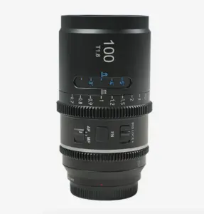 ASTRA 100MM T1.8 NIKON ZMOUNT BLUE FLARE 1.33X FULL FRAME AUTO FOCUS ANAMORPHIC CINE LENS