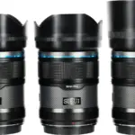 Set Sniper APSC AF Fuji X f/1.2 23mm 33mm 55mm Nero
