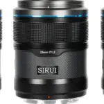 Set Sniper APSC AF Fuji X f/1.2 23mm 33mm 55mm Nero