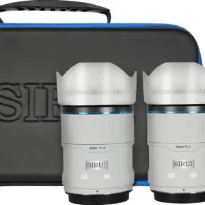 Set Sniper APSC AF Sony EMount f/1.2 23mm 33mm 55mm White