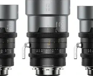 Set IronStar t/1.9 1.5X Anamorphic Full Frame Cine 75mm100mm135mm Neutral Flare EF/PL