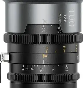 IronStar 100mm t/1.9 1.5X Anamorphic Blue Flare PL / EF