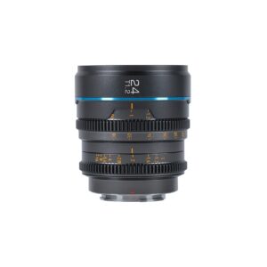 SIRUI NIGHTWALKER SERIES 24MM T1.2 S35 MF CINE LENS M4/3 MOUNT GUN METAL GRAY