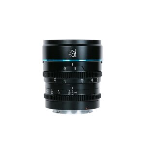 SIRUI NIGHTWALKER SERIES 75MM T1.2 S35 MF CINE LENS LMOUNT BLACK