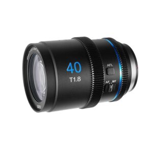 SIRUI 40MM T1.8 1.33X S35 AF ANAMORPHIC LENS MFT MOUNT BLUE FLARE