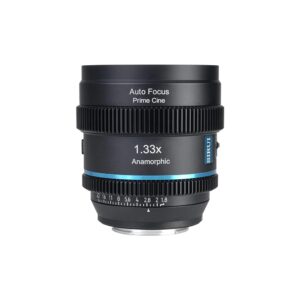 SIRUI 20MM T1.8 1.33X S35 AF ANAMORPHIC LENS ZMOUNT BLUE FLARE