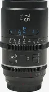 ASTRA 75mm t/1.8 1.33X Anamorphic FE AF Blue Flare LMount