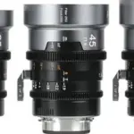 Set IronStar t/1.9 1.5X Anamorphic Full Frame Cine 35mm45mm60mm Neutral Flare EF/PL