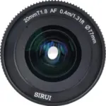 20mm t/1.8 1.33X S35 AF Anamorphic Sony EMount Neutral Flare