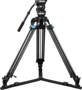 TREPPIEDE SQ75 VIDEO CON TESTA FLUIDA VHS10 SEMISFERA 75MM