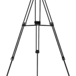 ELVT01 TREPPIEDE BROADCAST CON TESTA VIDEO SU BASE LIVELLANTE 75MM