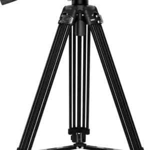 ELVT01 TREPPIEDE BROADCAST CON TESTA VIDEO SU BASE LIVELLANTE 75MM