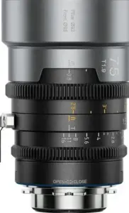 IronStar 75mm t/1.9 1.5X Anamorphic Blue Flare PL / EF