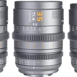 VP1 Vision Prime 24mm/35mm/50mm t/1.4 Metal Grey Sony EMount Nativo Baionette RF/Z/LMount in dotazione