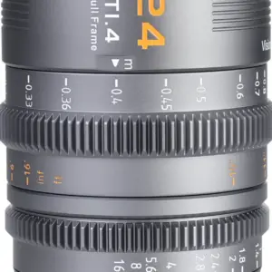 VP1 Vision Prime 24mm t/1.4 Metal Grey Sony EMount Nativo Baionette RF/Z/LMount in dotazione