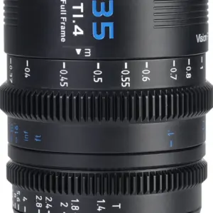 VP1 Vision Prime 35mm t/1.4 Black Sony EMount Nativo Baionette RF/Z/LMount in dotazione
