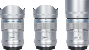 Set Sniper APSC AF Nikon Z f/1.2 23mm 33mm 55mm Silver