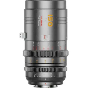 VISION PRIME T1.4 FULLFRAME CINE LENS 150MM GREY NATIVE EMOUNT MENTAL GREY COLOR Z/RF/L MOUNT ADAPTER